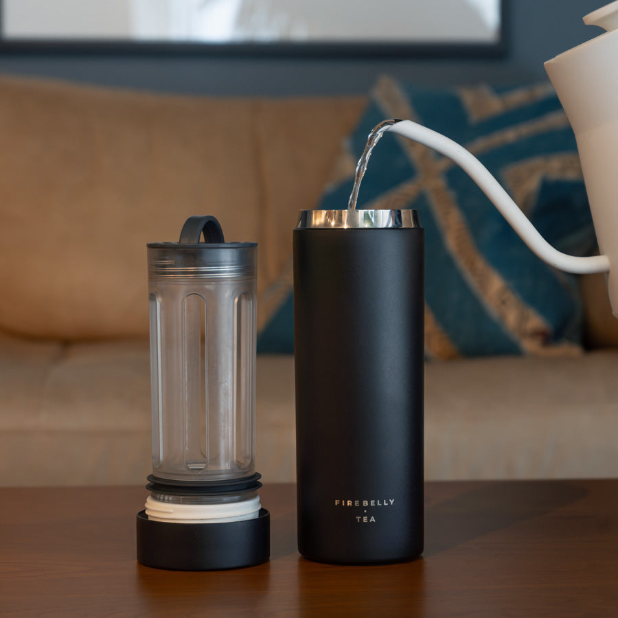 Tea Infuser Bottle Travel Tumbler | Firebelly Tea