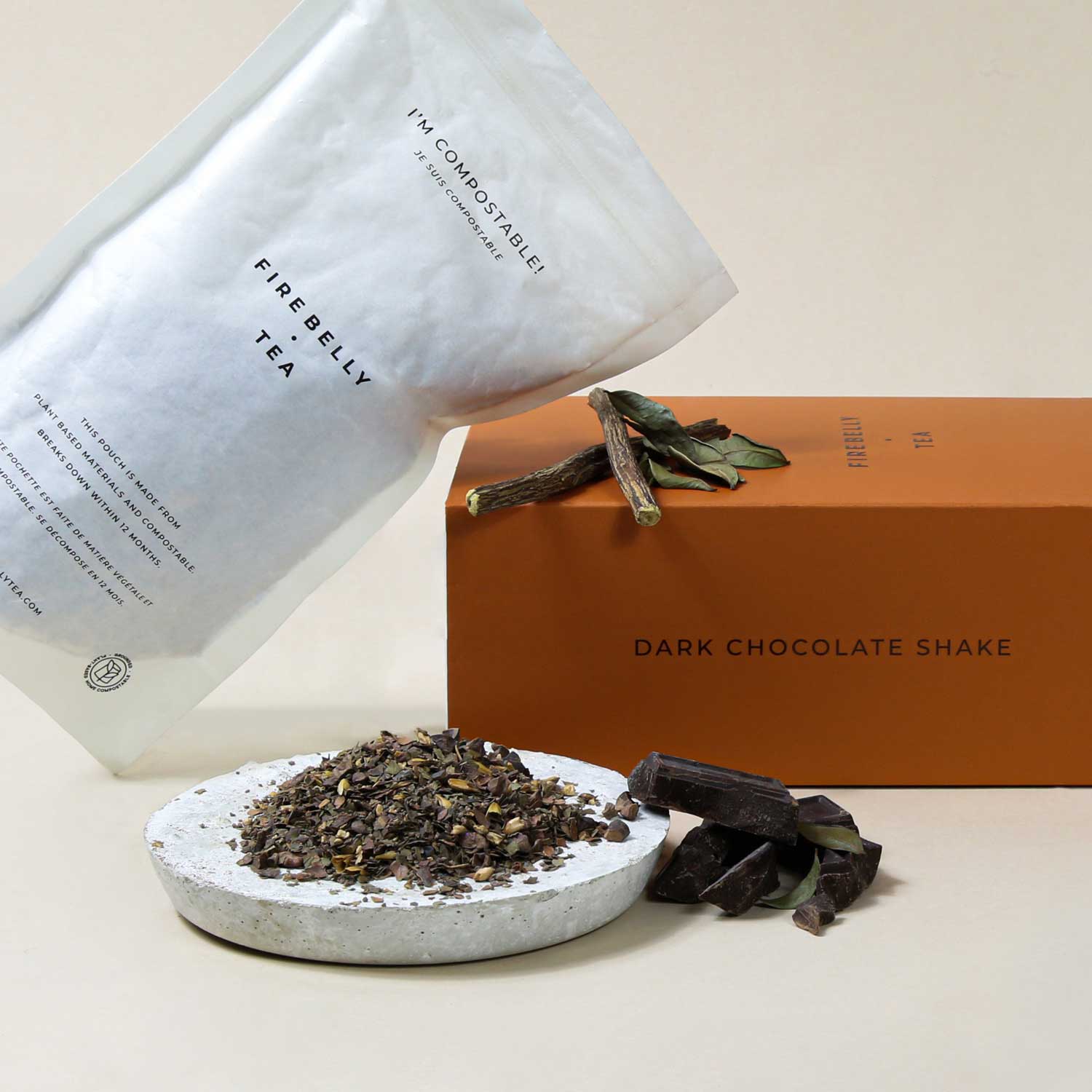 Dark Chocolate Shake - Firebelly Tea USA